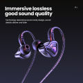 OLAF DAC Type C/3.5mm Headphones Wired Earbuds Handsfree Headset Gamer HiFi 9D Bass Stereo In-Ear Cable Earphones For Smartphone.
