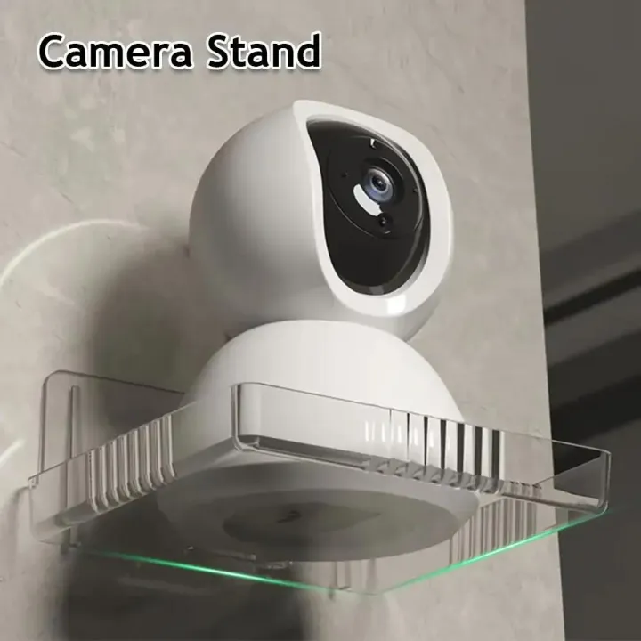 Punch-free Self-adhesive Monitor Shelf Universal Camera Stand Support ...