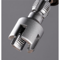 Pipe Thread Cutting Tool Electric Drill for PVC Pipe Threader Kit Water Pipe Threader Tapping Tool Water Pipe Internal and External Thread Cutter Set. 