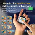 Touch screen Wireless Earbuds-ANC ENC-Long Battery Life-Bluetooth 5.4-AAC acoustic cavity bass-LEC full-color touchscreen-Incoming call alerts-Low latency. 