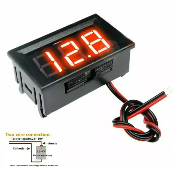 DC%205V%2012V%2024V%2030V%200.56"%20LCD%20Digital%20Voltage%20Meter%20Voltmeter%20Battery%20Capacity%20Tester%20Detector%20for%20Electronic%20Mobile%20Power%20Bank%20-%20Image%203