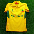 Sport The Australia World Cup Jersey - Polo Jersey - Australia Cricket Jersey - Support Your Team In Style 2024 New Jersey. 