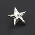 Men's Advanced Chic Star Badges Brooches Pin Suit Shawl Lapel Pins Hat Shirt Collar Brooches on clothes Party Daily Accessory. 
