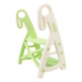 Toddler Step Stool Triangular Structure 2 Levels Toddler Step Stool Stable Ergonomic Height Adjustable with Handle for Bathroom. 