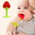 1Pcs Silicone Baby Teether Fruit Shape Baby Teething Toys Infant Chew Tooth Toys Baby Teether.