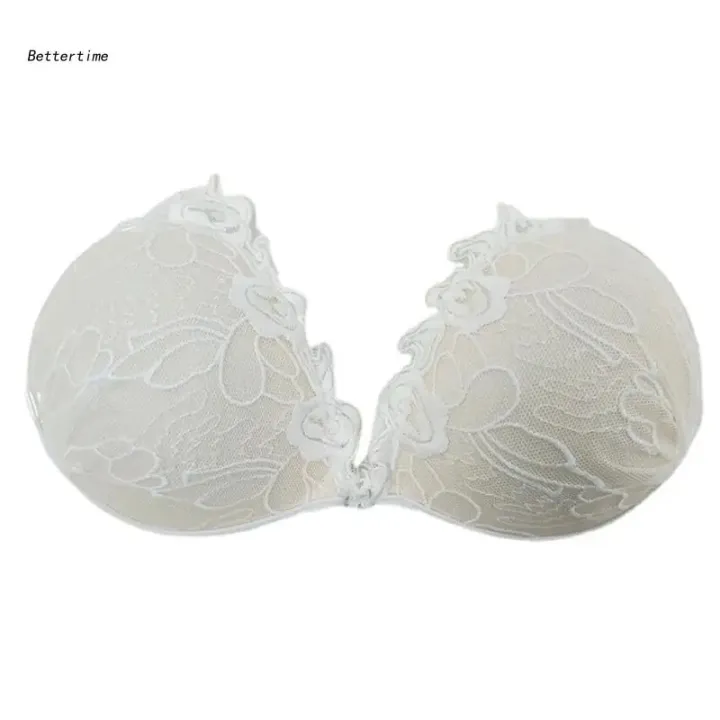 Women%20Silicone%20Nipple%20Cover%20Invisible%20Sticky%20Lace%20Bras%20with%20Front%20Clip%20for%20Dress%20Sarcasmsm%20-%20Image%203