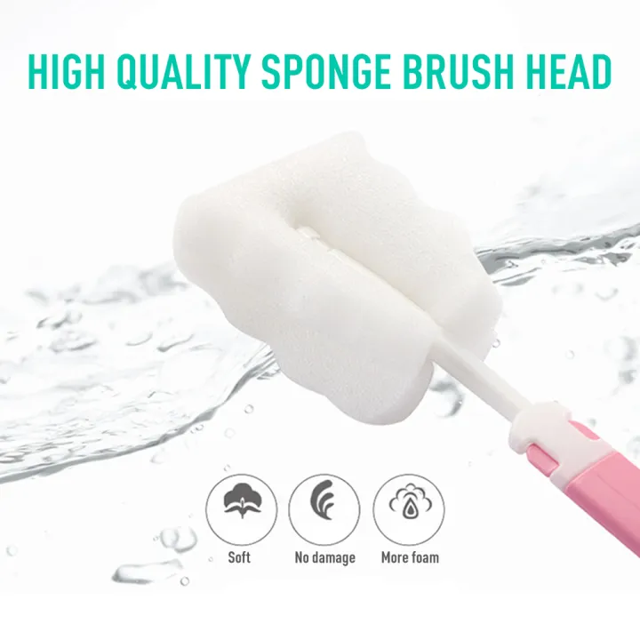 Draduo%20Sponge%20Cleaning%20Brush,Detachable%20Long-Handled%20Sponge%20Cleaning%20Cup%20Brush,Vacuum%20Cup%20Cleaning%20Brush%20Bottle%20Cooler%20Cleaning%20Tool,%20Plastic%20Long%20Handle%20(Green%20handle1%20Packs)%20-%20Image%205