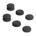 6pcs Thumb Stick Grip Caps Non-Slip Handle Rocker Button Cap for One Game Controller Accessories Black. 