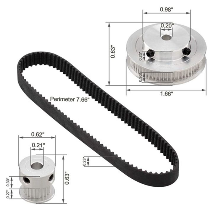Synchronous%20Wheel%20Model%20Mechanical%20Timing%20Belt%2020&60%20Teeth%205mm%20Bore%20Aluminum%20Timing%20Pulley%20-%20Image%202