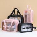 Clear PVC Makeup Bag - Waterproof Travel Organizer 1 Pcs. 