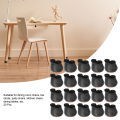 Chair Foot Protectors Elastic Chair Leg Floor Protectors Easy To Use Abrasion Resistant Anti Slip for Dining Room. 