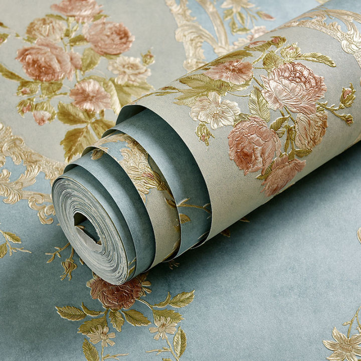 0.53x1m/Roll%20Embossed%20Floral%20Wall%20Paper%203d%20Self%20Adhesive%20Waterproof%20Home%20Decor%20Bedroom%20Living%20Room%20Wall%20Decor%20Peel%20and%20Stick%20Wallpaper%20-%20Image%205