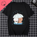 Bubu Dudu hangaii Pure cotton T Shirt Funny Comic Anime couple Top Graphic Comic Manga Unisex Summer Clothes Harajuku cartoons.