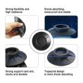 Anti-Vibration Foot Pad Washing Machine Fixed Rubber Feet Mute Non-Slip Pad For Washing Machine Support Shock Absorber Bracket. 