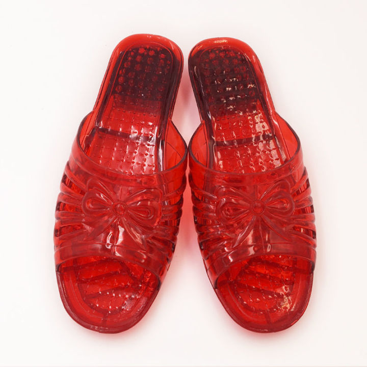 Crystal%20Slippers%20Women's%20Transparent%20Non%20Slip%20Outdoor%20Mom%20Sandals%20Women's%20Plastic%20Flat%20Heel%20Home%20Summer%20Bath%20Bath%20Shoes%20-%20Image%206