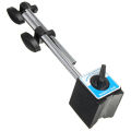 Magnetic Base Holder With Double Adjustable Pole For Dial Indicator.