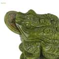 Feng Shui Ornament Good Luck and Wealth decoration Money Accessories House Warming Gift Frog Statue for Home Office Tabletop Decoration. 