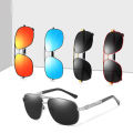 Fancy design Multi-color sun glasses mens womens square polarized sunglasses. 