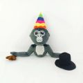 Cross-Border New Products Gorilla Tag Monkey Surrounding the Game Four-Legged Long-Arm Gorilla Plush Toy. 