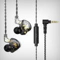 QKZ AK6 Pro Earphone Detachable Wired Headphones with Mic Noice Cancelling Headset Gamer Musician Monitor Earbuds For Xiaomi.