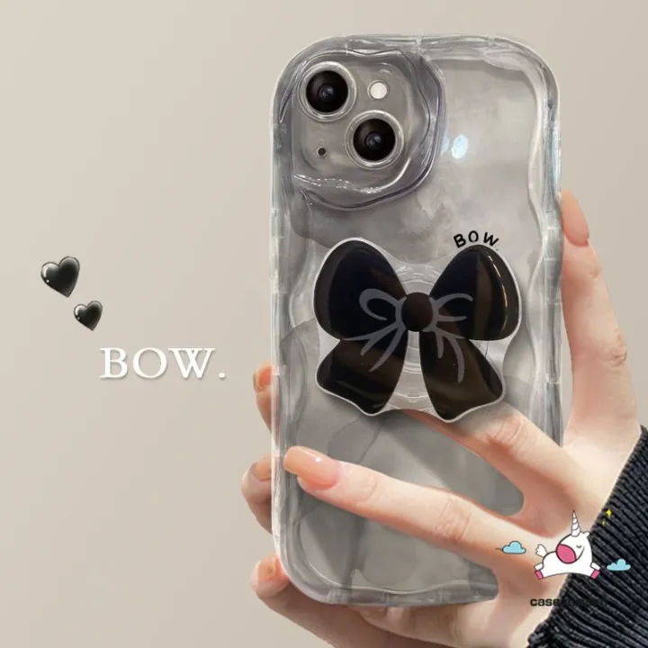 3D%20Wavy%20Curved%20Edge%20Art%20Ink%20Case%20Compatible%20For%20iPhone%2011%2013%20XR%2014%2012%20Pro%20Max%208%207%206%206s%20Plus%20X%20XS%20Max%20SE%202020%20Cute%20Bowknot%20Back%20Cover%20with%20Bracket%20Phone%20Stand%20-%20Image%204