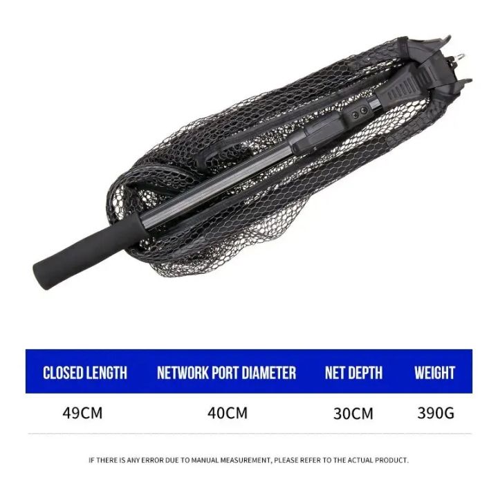 TAIYU%201m%2083cm%2049cm%20Telescopic%20Landing%20Net%20Folding%20Fishing%20Nets%20Fly%20Carp%20Sea%20Mesh%20Hand%20Dip%20Casting%20Landing%20Net%20for%20Fly%20Fishing%20-%20Image%207