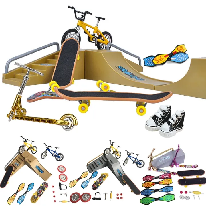 %E3%80%90Happy%20baby%20toy%20store%E3%80%91Two%20Wheel%20scooter%20deck%20bmx%20Fingertip%20Fingerboard%20shoes%20mini%20ramp%20skateboarding%20skate%20bicycle%20Set%20Gifts%20-%20Image%203