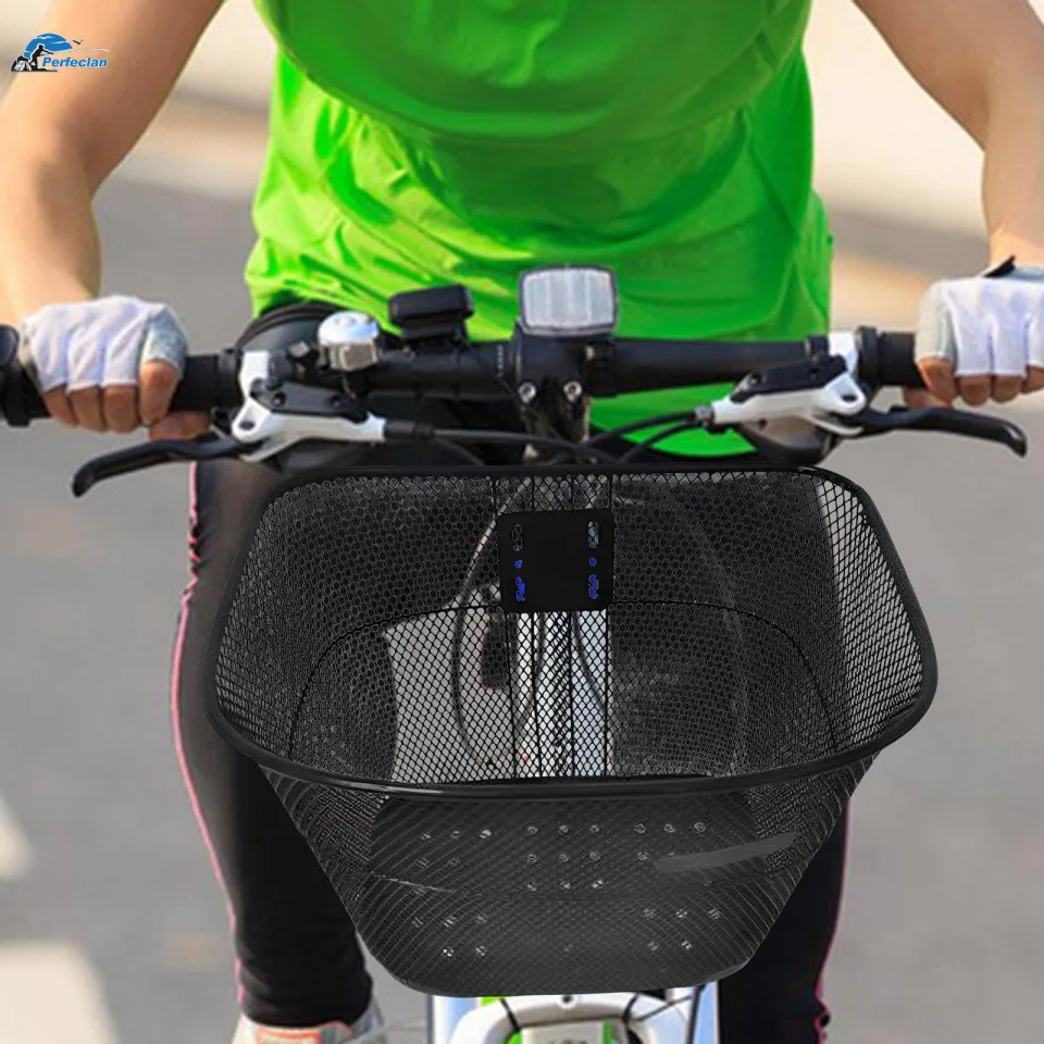 Bike Basket Bike Front Basket Mountain Bikes， Portable Heavy Duty