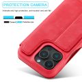 (New) For iPhone 16 Pro Max LC.IMEEKE Hon Ancient Series Flip Leather Phone Case.