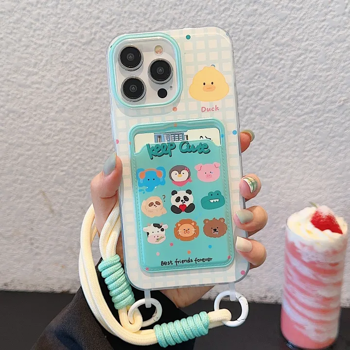 Olige%20%20Case%20%20For%20iPhone%2011%2012%2013%2014%2015%20Pro%20Max%20Anime%20cartoon%20small%20animals%20and%20cute%20Giekawa%20creative%20insertable%20Kaka%20bag%20with%20wrist%20strap%20phone%20case%20back%20cover%20-%20Image%209