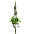 Nylon rope tassel flower pot hanging basket net knot rope bracket. 