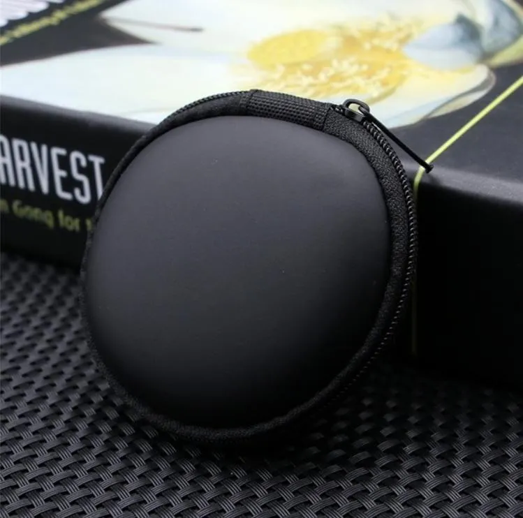 DAMILE S06-Black Headphone Storage Bag Bluetooth Earbuds Case
