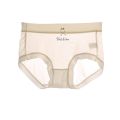 Crotch Hot Underwear Antibacterial Female Online Influencer Seamless Ice Silk Underwear Pure Cotton Female Students Summer Ultra-Thin Seamless Thin.