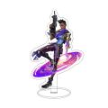 Game Valorant Figures Sage Killjoy Jett Sova Cypher Cosplay Acrylic Stand Model Plate Desk Decor Standing Sign Figure Fans Gifts.