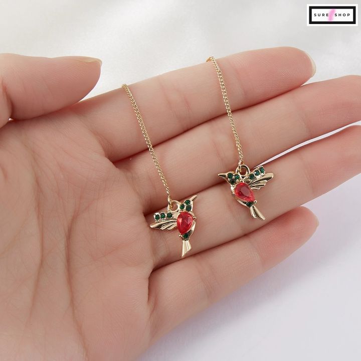 Unique%20Little%20Bird%20Drop%20Long%20Hanging%20Hummingbird%20Earrings%20For%20Women%20-%20Image%203