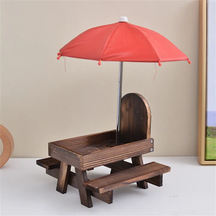 GC%20Squirrel%20Feeder%20With%20Table%20Benches,%20Wooden%20Corn%20Cob%20Holder,%20Feeding%20Table%20For%20Squirrel%20Chipmunk%20Picnic%20Table,%20Chipmunk%20Feeder%20With%20Solid%20Structure%20-%20Image%207