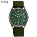 Men Nylon Strap Sports Men's Watch Fashionmale Classic Luxury Big Dial Quartz Wristwatch Clock Gift Relogio Masculino Relojes. 