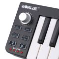 WORLDE Easykey.25 Portable Keyboard Mini 25Key USB MIDI Controller.