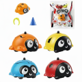 【Krystal】Insect / Robot Style Rotating Spinning Bug Toy, Gyro Battle Toy with Forward, Folding & Fight Modes for Kids.
