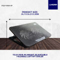 TCLP-99/N-99 Height Adjustable Foldable USB Plastic Double Fans Laptop Cooler Cooling Pad Stand Lindaa. 
