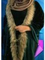 Winter Velvet Shawl Chador for Women. 