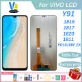 LCD For VIVO Y91 LCD Display Touch Screen Digitizer Assembly Replacement No Dead Pixel. 