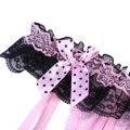 iefiel Women's sissy panties underwear crossdressing sissy lingerie Crotchless panties with Pearl sexy Open Crotch Briefs Garter. 