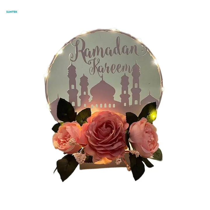 Eid%20Mubarak%20Table%20Decorations%20Table%20Centerpiece%20Ramadan%20Wreath%20for%20Banquet%20-%20Image%206