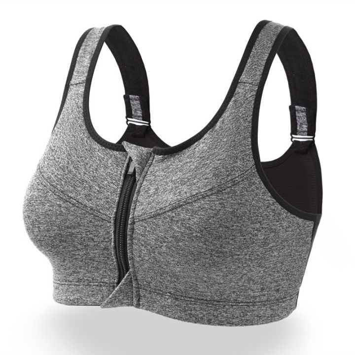 Sports%20bra%20camisole%20sports%20Tank%20Tops%20Front%20Zipper%20Closure%20bra%20Professional%20Anti%20Vibration%20Bra%20for%20Workout%20Running%20Gym%20Exercise%20women%20sports%20bra%20breathable%20bra%20beautiful%20back%20bra%20-%20Image%206