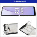 A31 A315 A315F Display Screen Replacement, for Samsung Galaxy A31 A315 LCD Display with Frame Touch Screen Digitizer Assembly.