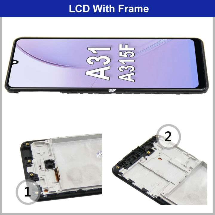 A31%20A315%20A315F%20Display%20Screen%20Replacement,%20for%20Samsung%20Galaxy%20A31%20A315%20LCD%20Display%20with%20Frame%20Touch%20Screen%20Digitizer%20Assembly%20-%20Image%205