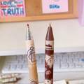 6Pcs/set 0.5mm Neutral Pen Korean Style Simple Cute Super Cute Creative Ins Style Student Black Pen Office Stationery.