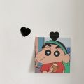 Panda Online 500PCS/Roll Colored Self-adhesive Heart-shaped Sticker Tape Label Sealing Sticker. 