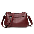 iddle aged women's bag, mother's bag, 2024 new ersatile mother-in-law soft leather bag, single shoulder crossbo bag, hand-held small bag.